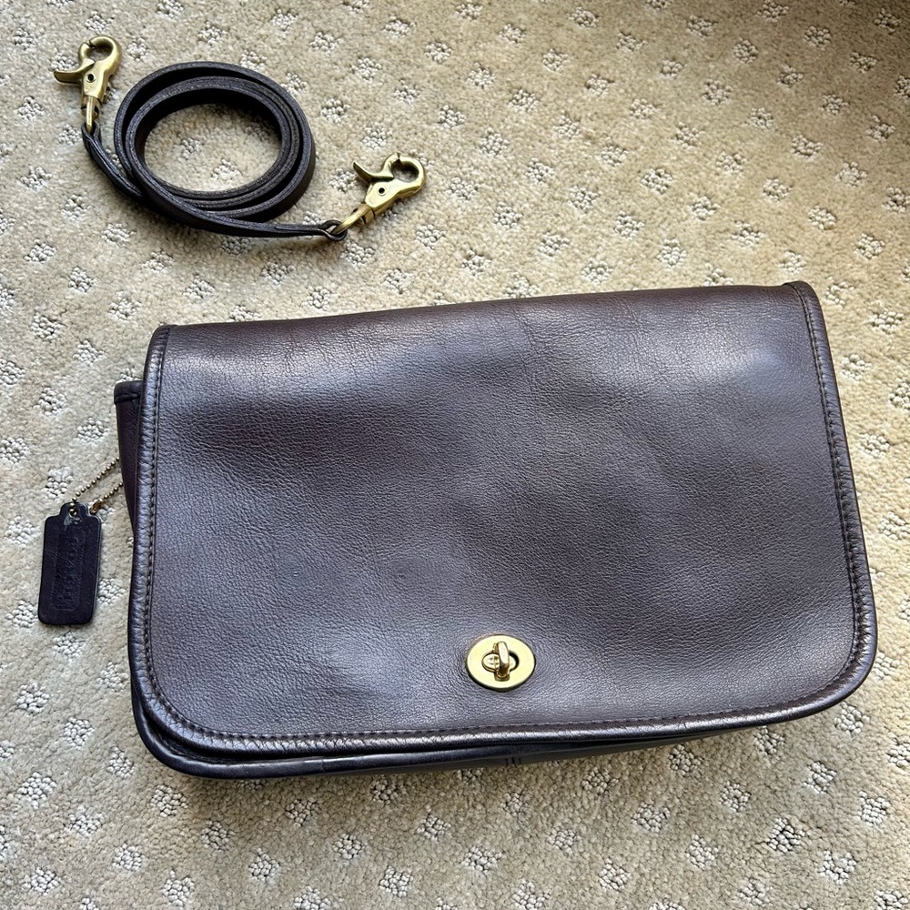 EVC Coach Vintage NYC 1980's Convertible Clutch 9635